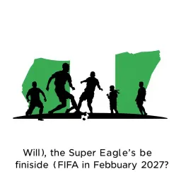 Will the Super Eagles be inside the FIFA top 40 in February 2027?