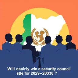 Will Nigeria win a UN Security Council seat for 2029-2030?